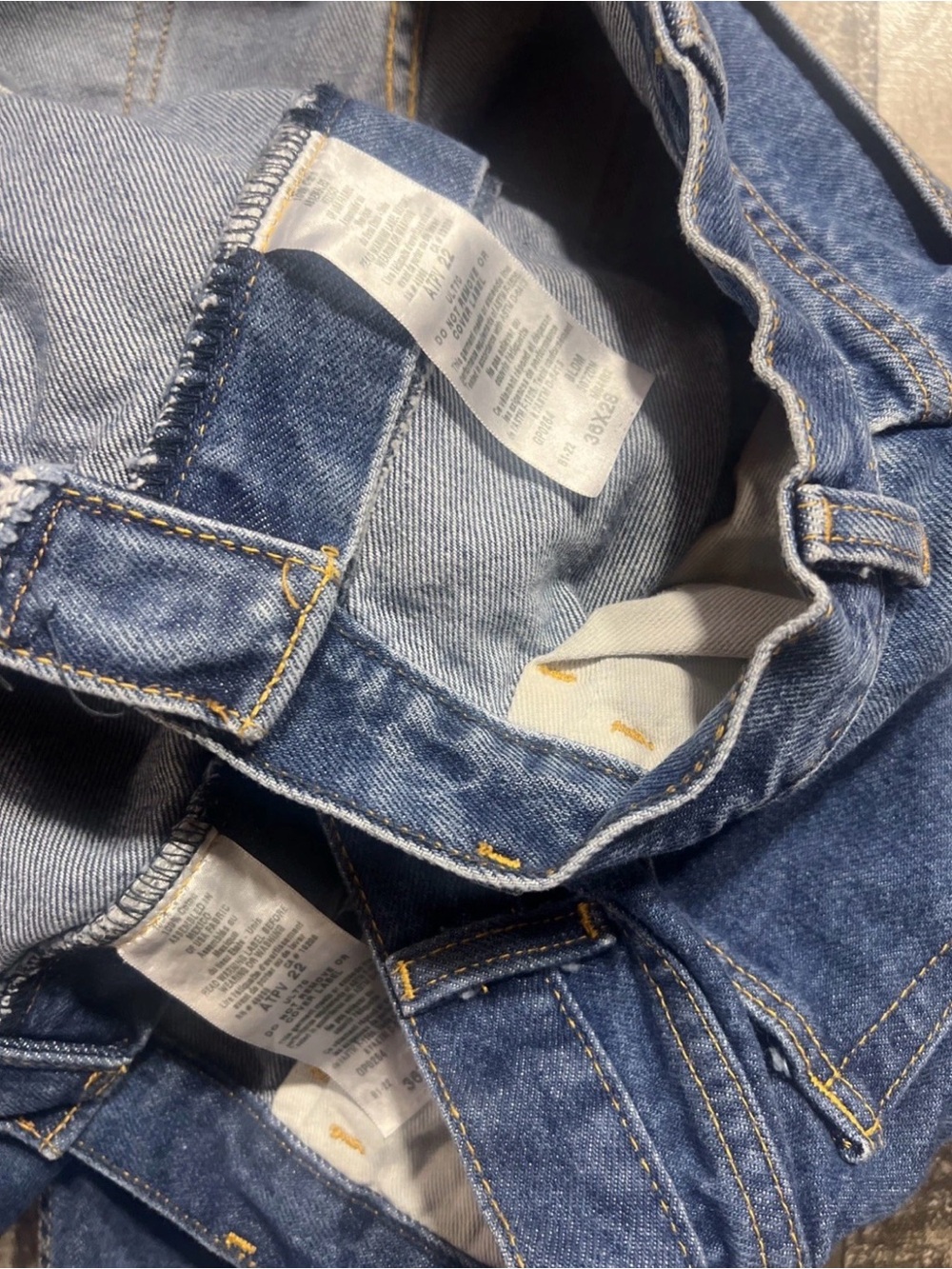 SteelGuard NFPA 2112 FR Men’s Blue Denim CAT 2 36x28 lot of 2 - Picture 10 of 12